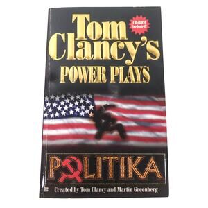 Power Plays Politika Paperback w CD-ROM Created by Tom Clancy & Martin Greenberg